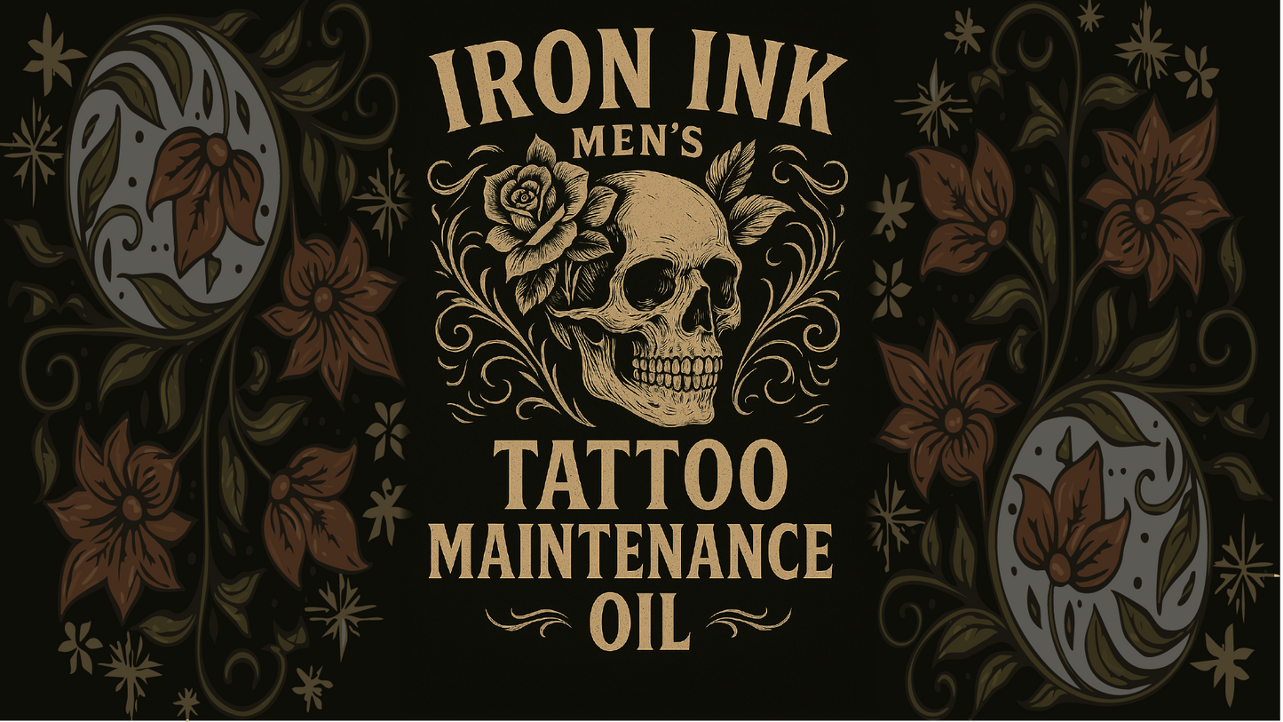 Iron Ink | Men's Tattoo Maintenance Oil