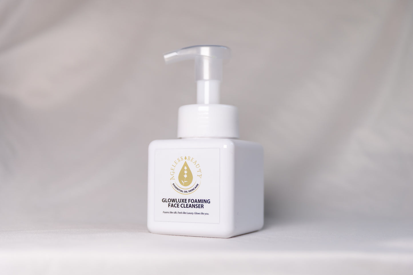 AGELESS BEAUTY LINE BUNDLE - Glowluxe Foaming Face Cleanser, Morning Glow, & Souffle Face Moisturizer