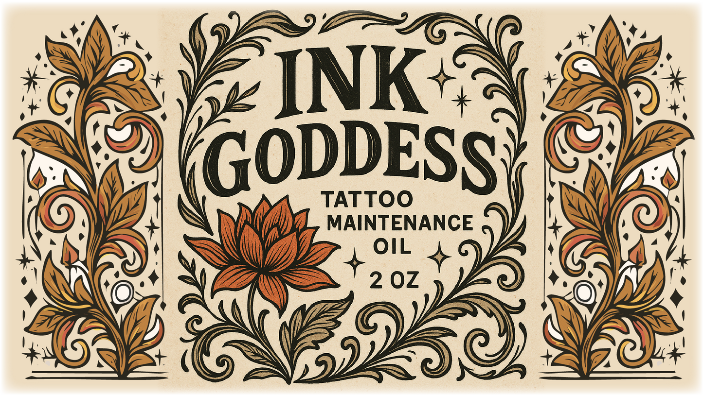 COMING SOON!!! Ink Goddess | Women's Tattoo Maintenance Oil